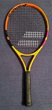 BABOLAT NADAL JR 25 TENNIS RACQUET YELLOW/ORANGE. 3 7/8 GRIP. GREAT CONDITION.