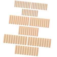 90 Pieces Wooden Dowel Pins Assortment Assorted M6 M8 M10 Pegs Wood Dowel Rods