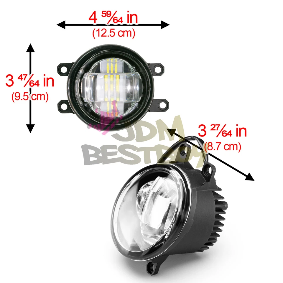 Lexus CT200h 2011-2014 Par Lente Transparente Lámpara Antiniebla Repuesto Ajuste Calidad T1 Foto 2 de 4