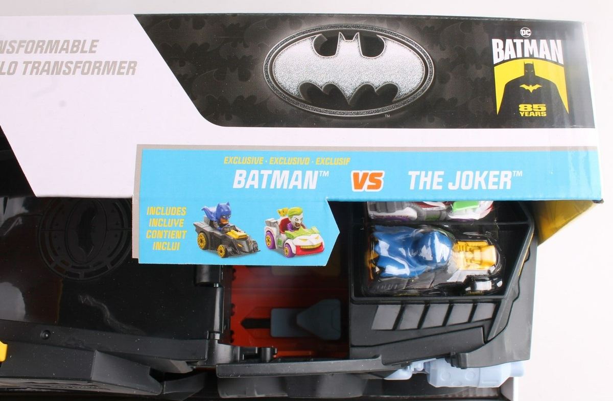 Hot Wheels Race Toy Cars Track, RacerVerse Batmanu2019s Escape