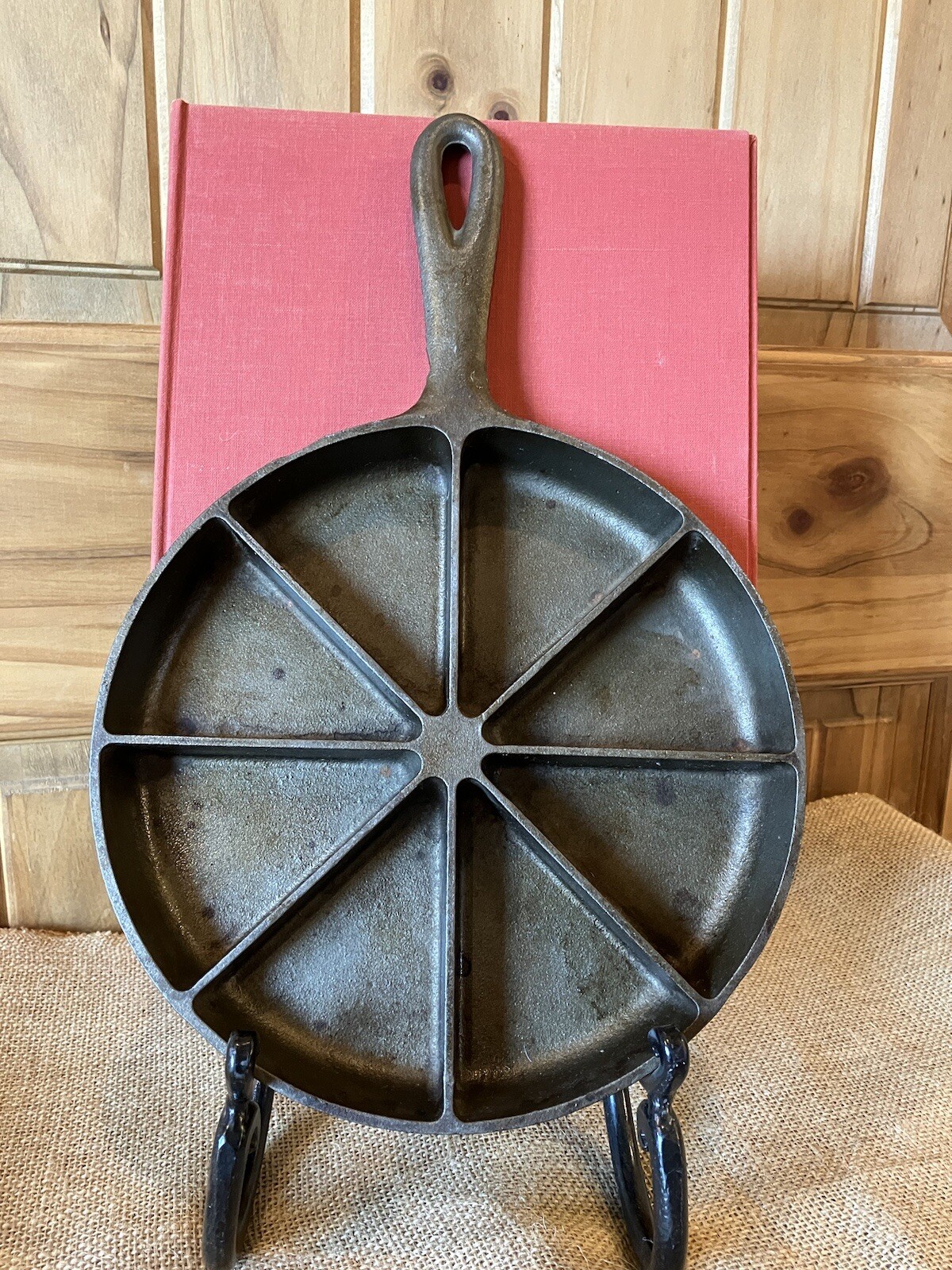 Antique Cast Iron Cornbread Skillet Pan BSR Birmingham Stove & Range