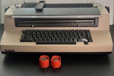 Tan IBM Correcting Selectric III Vintage Electric Typewriter - Parts or Repair