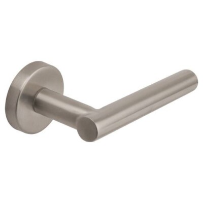 Jigtech T Bar gerader Türgriff Hebel auf Rose JT CLICK Edelstahl satiniert