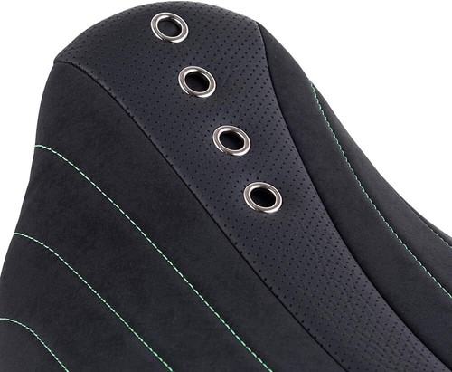 Advanblack "SIK Baggers" Green Stitching Seat For 2009-2023 Harley Touring - Picture 6 of 10