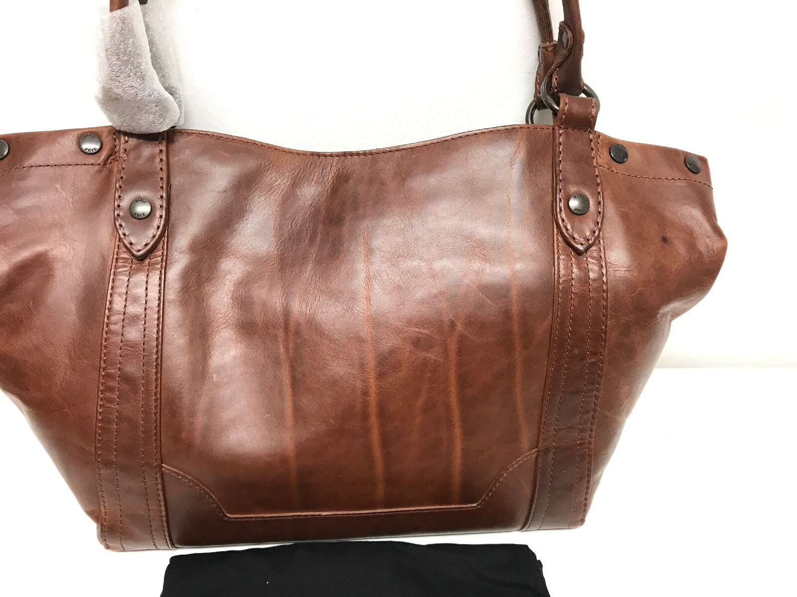 frye melissa backpack cognac