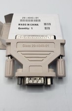 Cisco 29-4043-01 DB25 Male To DB9 Male Adapter. New
