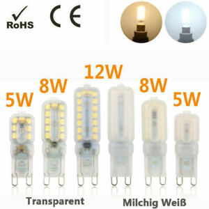 12X G9 5W 8W 12W LED Dimmbar Kapsel-Birne ersetzen Halogen Glühlampe Lampen 