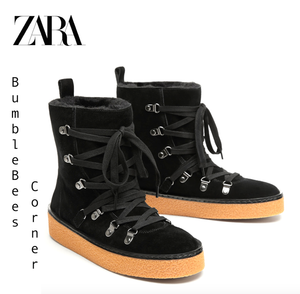zara snow boots
