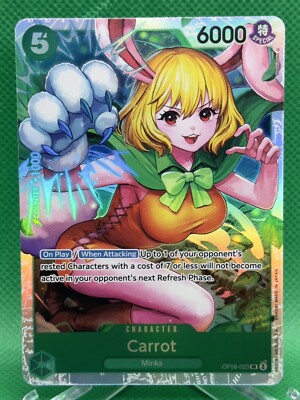 Carrot OP08-023 Super Rare Two Legends ONE PIECE TCG ENGLISH NM In