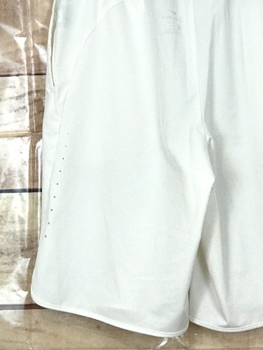 Nike Dri-Fit Boys XL Swim Shorts White High Rise Elastic Waist Pockets Logo - Picture 5 of 8