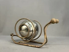 Vintage 18" Snail Garden Sprinkler with Mercury Glass Bowl c. 1950  (G)
