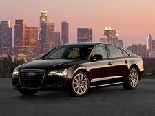 Cars vehicles audi a8 Desk Mat Stitched