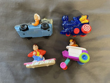 Back to the Future cartoon McDonalds Happy Meal 1992 complete set of 4 GUC