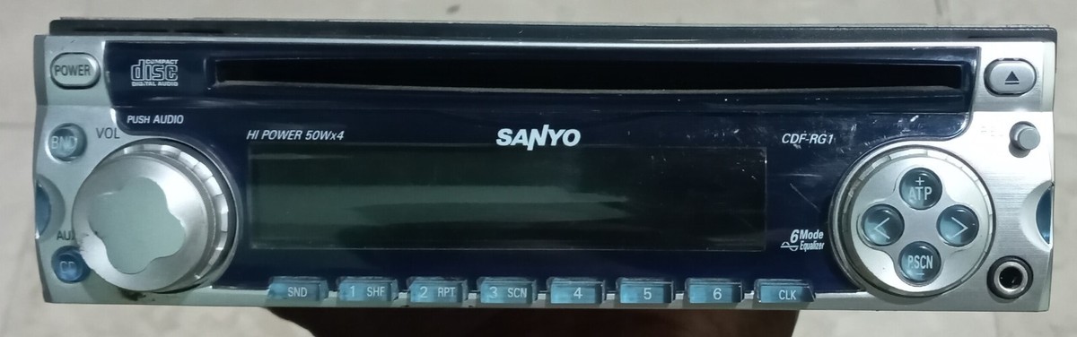 Sanyo CDF-RG1 CD Tuner Receiver old school Rare JDM | eBay