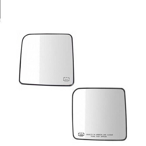 Heated Mirror Glass With Backing Plate LH RH Kit Pair For Jeep Wrangler - Picture 1 of 7