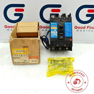TERASAKI XM30NS 1.25A 3 POLES CIRCUIT BREAKER NEW FAST SHIPPING