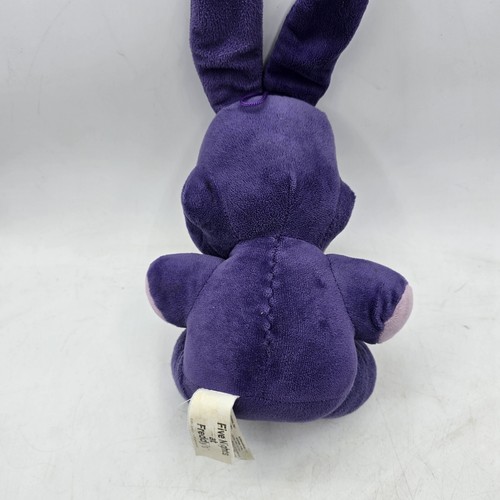 Bonnie Five Nights at Freddys FNAF Purple Collectible 10 Plush Stuffed Bunny Toy - Picture 7 of 12