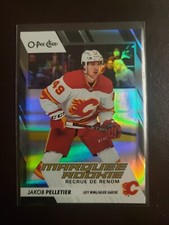 2023-24 Jakob Pelletier Marquee Rookie BLACK /100 Rainbow Foil O-Pee-Chee Hockey
