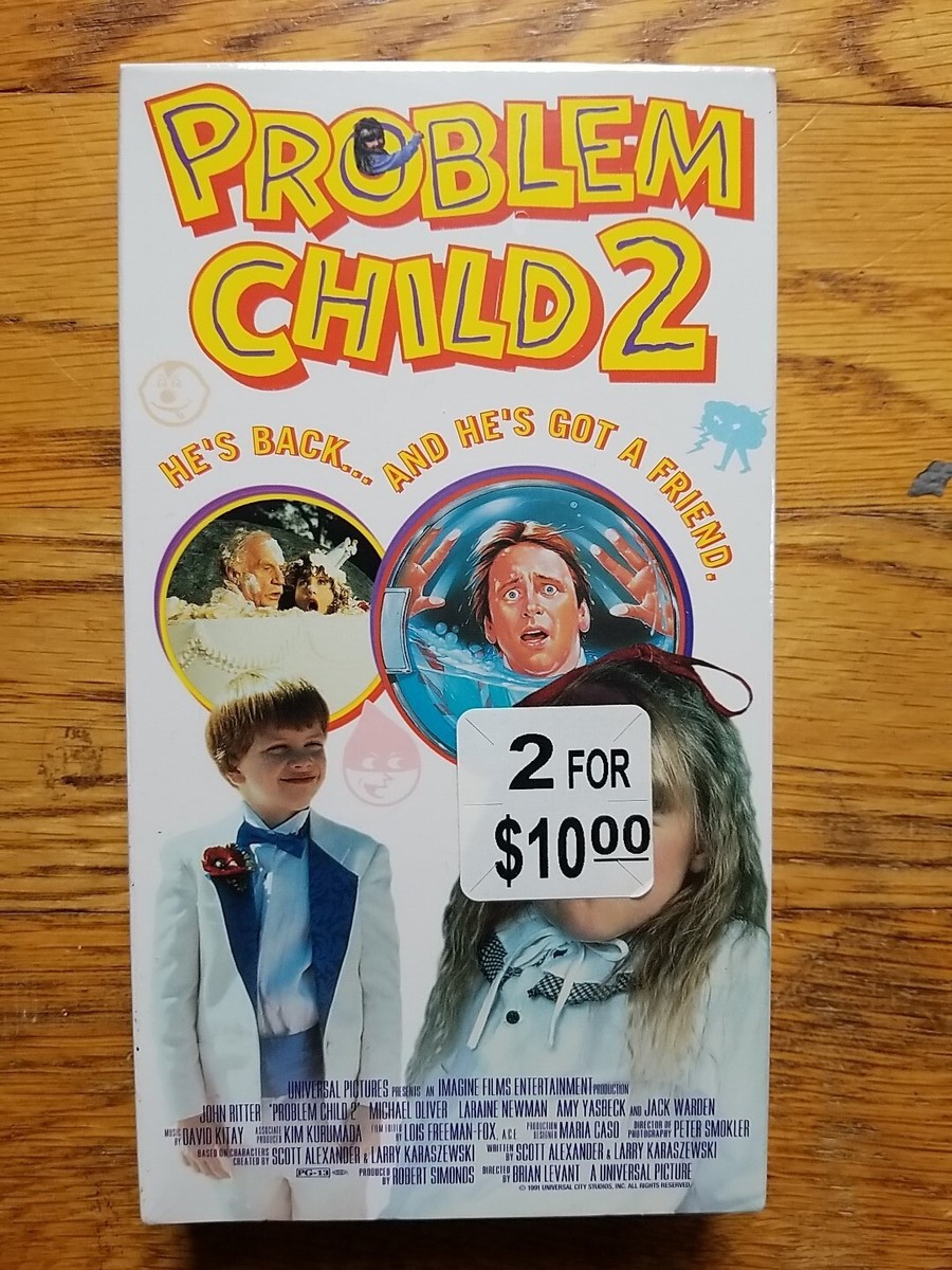 プロブレム・チャイルド　うわさの問題児　VHS　字幕版 Amazon.co.jp: プロブレム・チャイルド～うわさの問題児～ [VHS