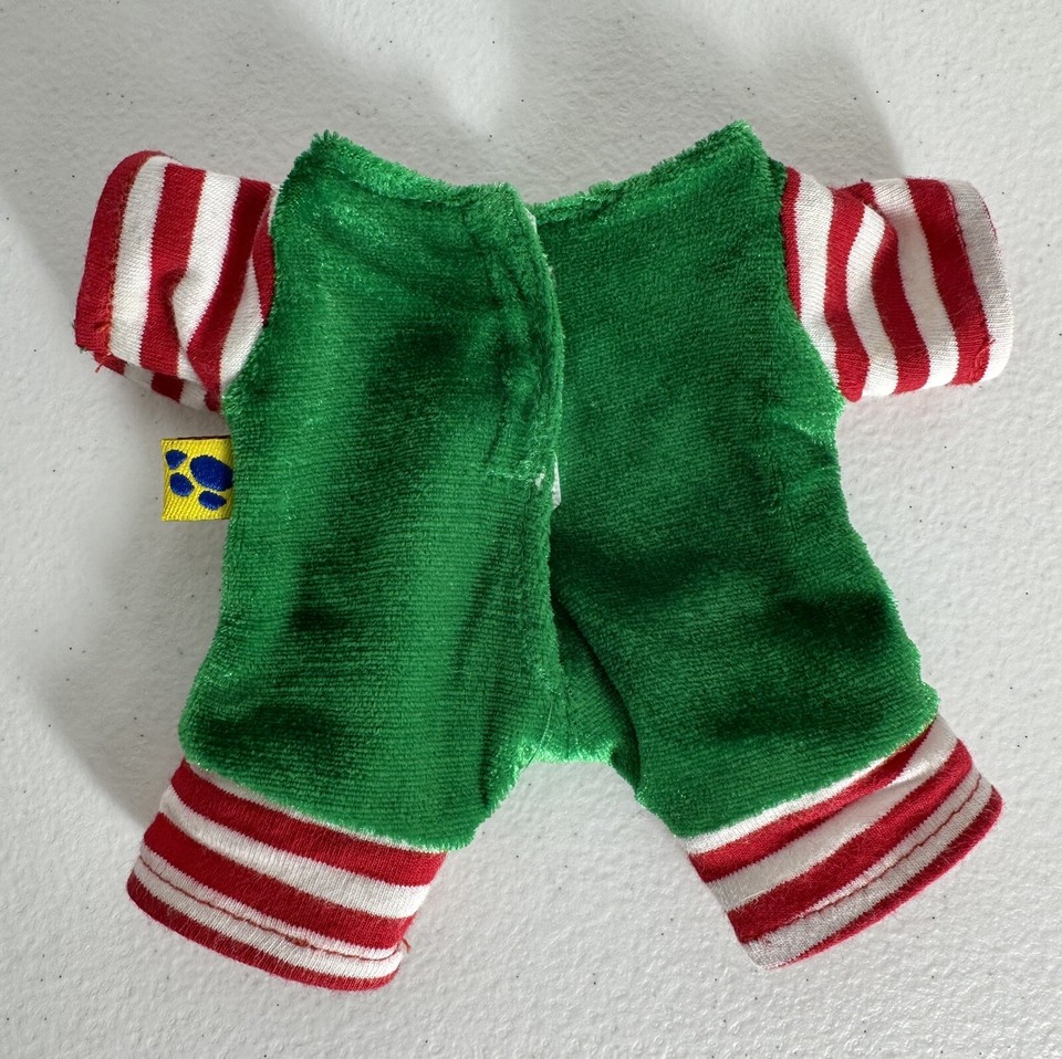 build-a-bear-rare-smallfrys-christmas-elf-outfit-costume-holiday-2013
