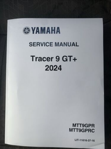 2024 Yamaha Tracer 9 GT+ Motorcycle Shop Service Repair Manual MTT9GPR MTT9GPRC
