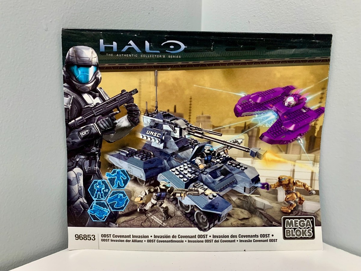 Mega Bloks Halo 96853 ODST Covenant Invasion with UNSC Scorpion