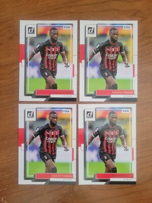 4 X 2022-23 Panini Donruss Soccer FIFA Fikayo Tomori AC Milan #2