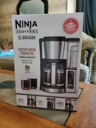 Ninja CE251 12-Cup Programmable Brewer Coffee Maker - Silver