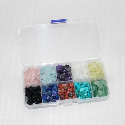 10 Kind Irregular Natural Quartz Crystal Mini Stone Rock Healing Energy Chips - Picture 12 of 12