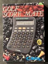 NEW CARL GS-7700 GOLF SCORE BANK Vintage