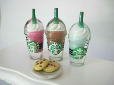 #ad LOL SURPRISE Dolls CUSTOM 6 PC STARBUCKS FOOD ACCESSORIES doll not included $3.99