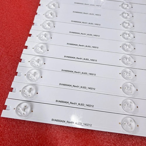LED Strips SVA650A04_REV01_6LED_140212 For Vizio E650I-A2 E650I-B2 LWJAOZCQ - Picture 4 of 9