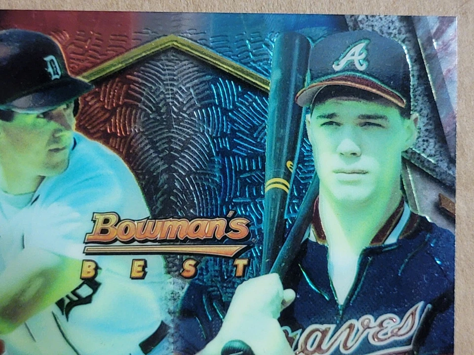 1994 Bowman's Best Chipper Jones & Travis Fryman #108 Mirror Image — 第 3/4 张图片