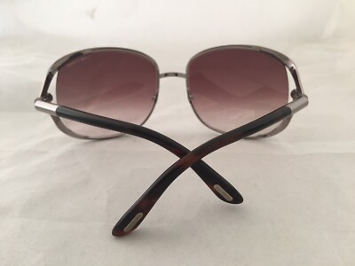 TOM FORD Margaux TF40 G43 SILVER AUTHENTIC SUNGLASSES 62-17  display picture 3