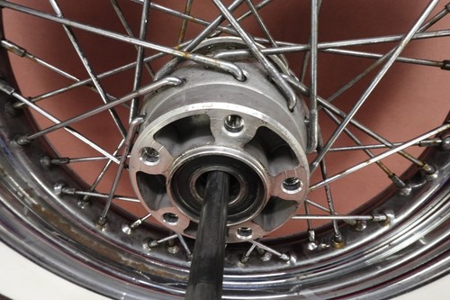 2000-2011 Harley Davidson Heritage Softail FLSTC Rear DUNLOP Tire Rim Wheel - Picture 12 of 13