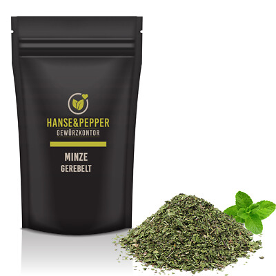 1kg Minze gerebelt getrocknet Minztee hoch Aromatisch 1A Qualität Premium Serie