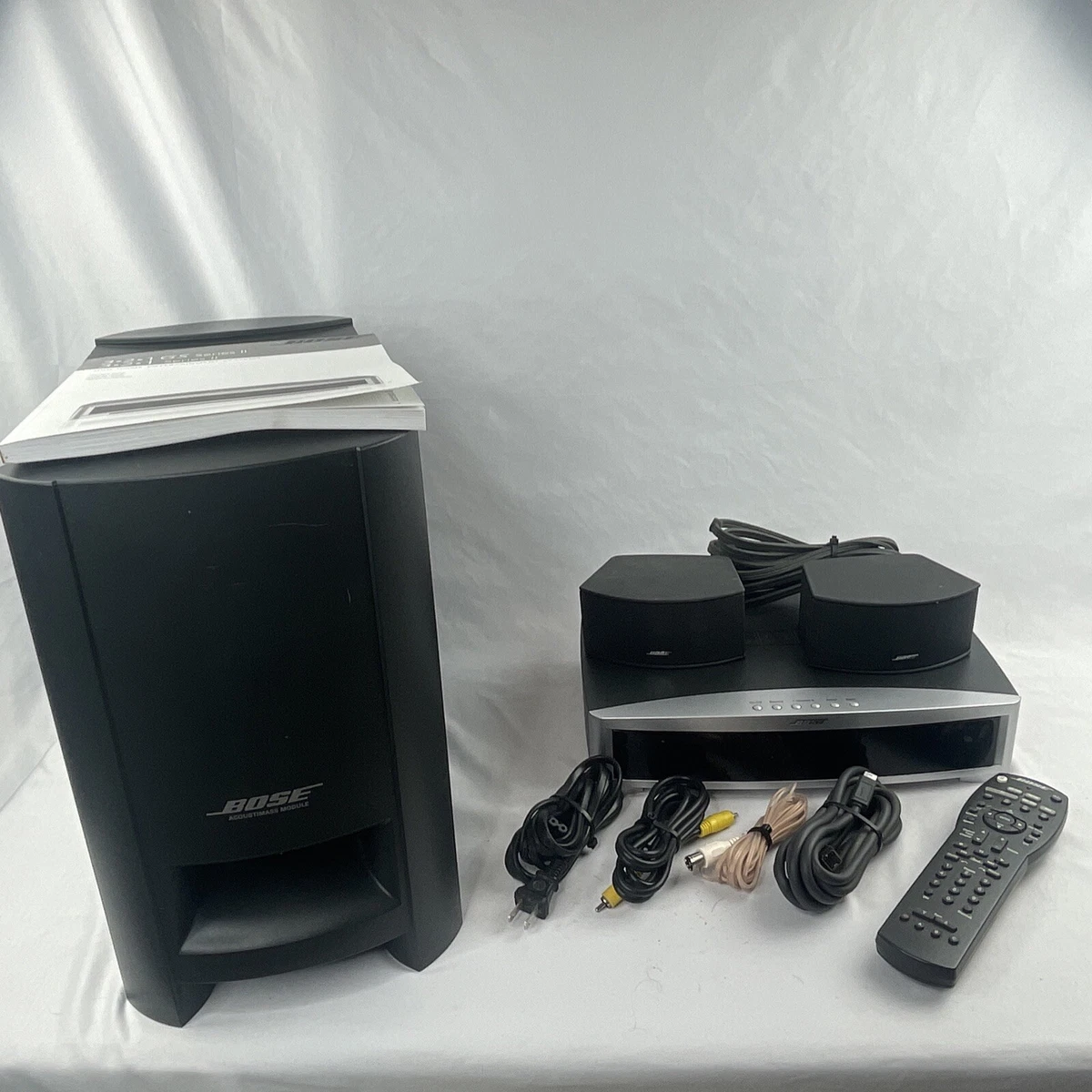 BOSE 321 GS Series II DVD Home Entertainment System w/Remote Manual