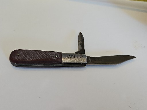VINTAGE IMPERIAL IRELAND BARLOW ORIGINAL FOLDING POCKET KNIFE 2 BLADES