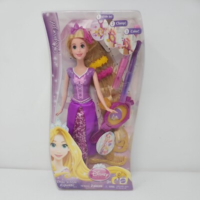 DISNEY PRINCESS DRAW N STYLE RAPUNZEL DOLL 2013 Mattel BDJ52
