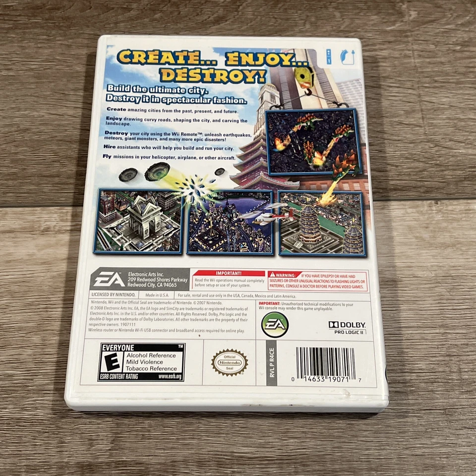 SimCity Creator - Nintendo Wii - CIB - Image 2 of 3