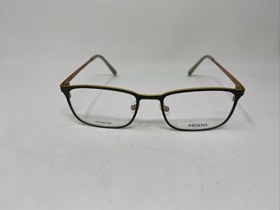 MODO TITANIUM MODEL 4227 DOLV DARK OLIVE 52/18/145 EYEGLASSES FRAME BH75