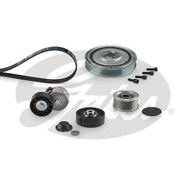 Gates K046PK1835XQ V-Ribbed Belt Set for Alfa Romeo Fiat Lancia