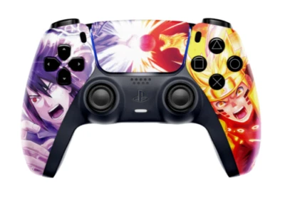 ModdedZone Naruto Nakumaki Custom UN-Modded Controller Unique Design for PS5 OEM