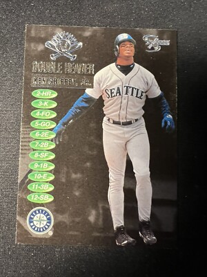 1998 Skybox Dugout Axcess Double Header Game Ken Griffey Jr #8DH HOF