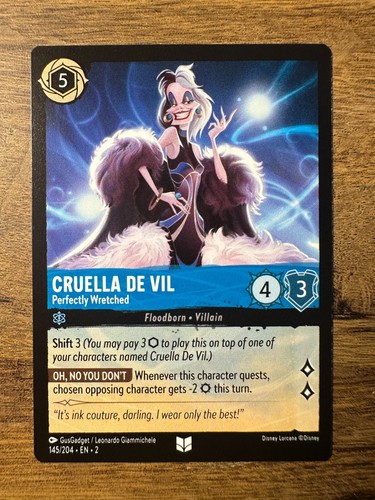 Disney Lorcana TCG - Rise of the Floodborn NON-FOIL Singles - Super Rare, Rare+ - Picture 131 of 186