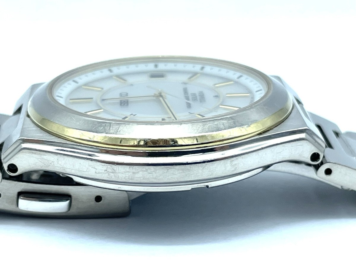 SEIKO Radio Wave Control Solar Titanium Men's Watch 2.5oz 7B22