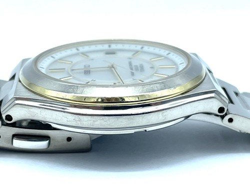 SEIKO Radio Wave Control Solar Titanium Men's Watch 2.5oz 7B22-0AF0 - Picture 12 of 18