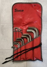 Vintage Snap On C-84-b 19pc Sae Allen Wrench Set With Pouch Usa Vintage Snap On C-84-b 19pc Sae Allen Wrench Set With Pouch Usa