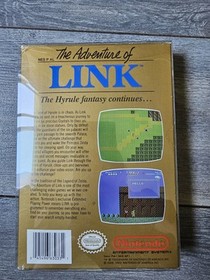 Zelda II: The Adventure of Link 2 Gold NES Nintendo CIB Complete 100% Original💥