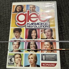 Glee Karaoke Revolution Wii Video Game Includes Manual Konami Teen Rated Music